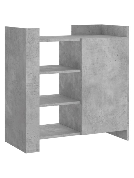 Příborník betonově šedý 73,5 x 35 x 75 cm kompozitní dřevo