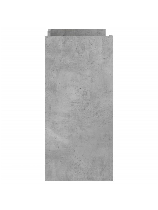 Příborník betonově šedý 73,5 x 35 x 75 cm kompozitní dřevo