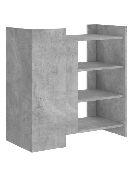 Příborník betonově šedý 73,5 x 35 x 75 cm kompozitní dřevo