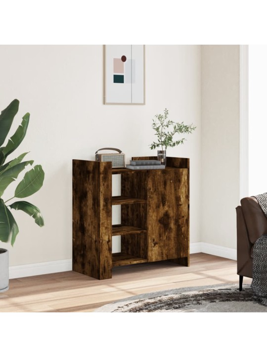 Příborník kouřový dub 73,5 x 35 x 75 cm kompozitní dřevo