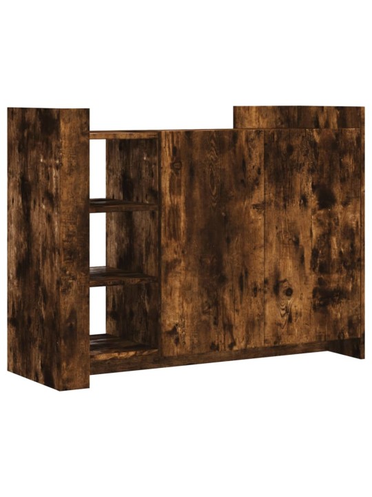 Příborník kouřový dub 100 x 35 x 75 cm kompozitní dřevo