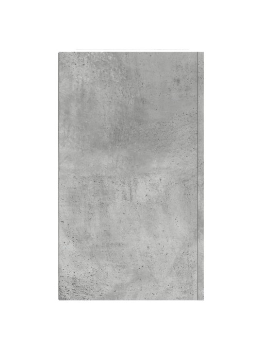 Nástěnná skříňka betonově šedá 75 x 35 x 60 cm kompozitní dřevo