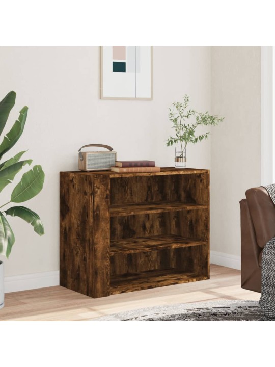 Nástěnná skříňka kouřový dub 75 x 35 x 60 cm kompozitní dřevo