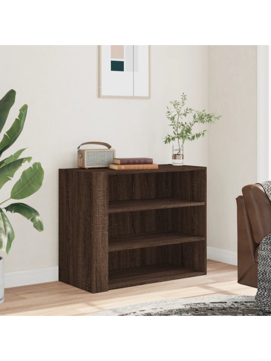 Nástěnná skříňka hnědý dub 75 x 35 x 60 cm kompozitní dřevo