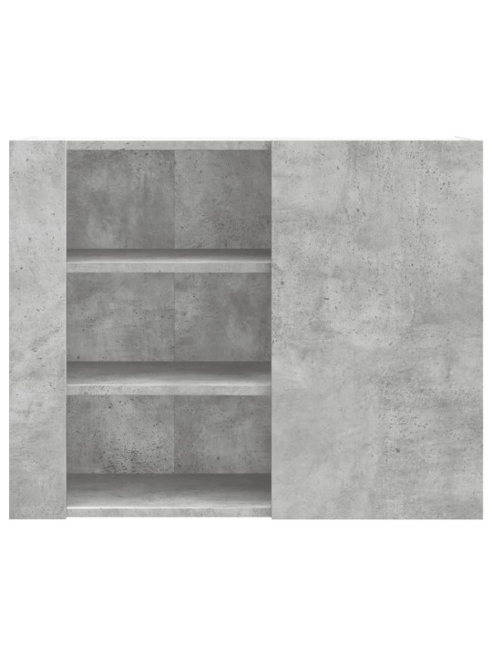 Nástěnná skříňka betonově šedá 75 x 35 x 60 cm kompozitní dřevo