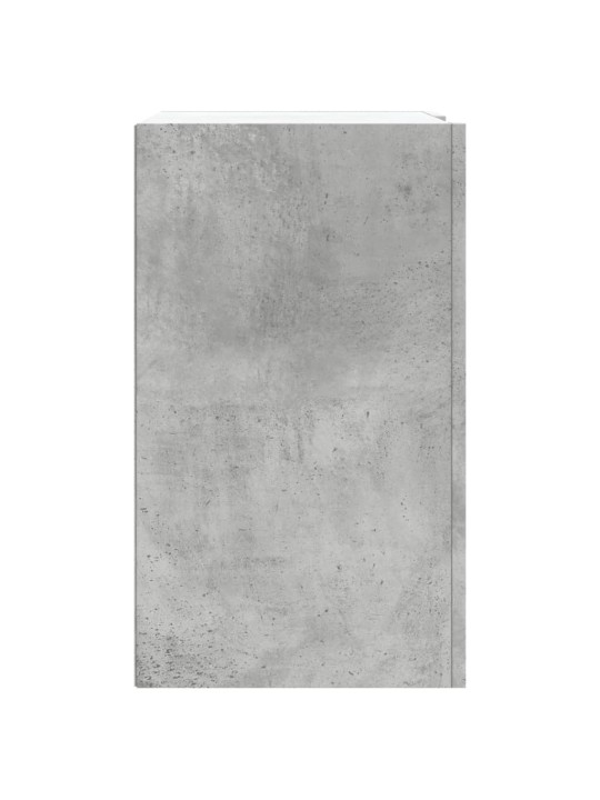 Nástěnná skříňka betonově šedá 75 x 35 x 60 cm kompozitní dřevo