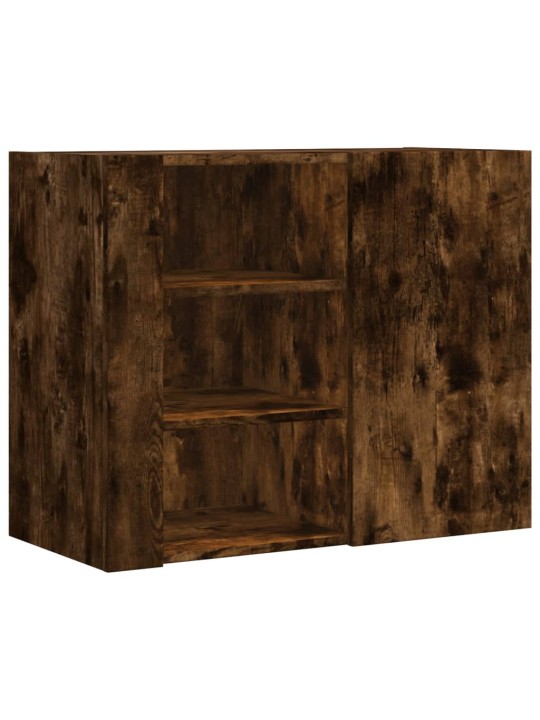 Nástěnná skříňka kouřový dub 75 x 35 x 60 cm kompozitní dřevo