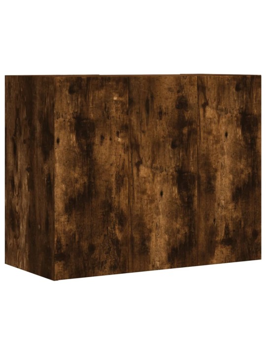 Nástěnná skříňka kouřový dub 75 x 35 x 60 cm kompozitní dřevo