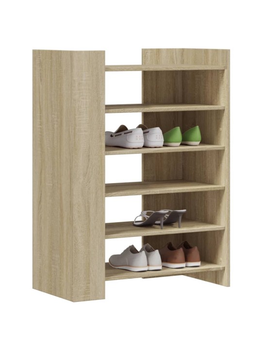Botník dub sonoma 74,5 x 37,5 x 100 cm kompozitní dřevo