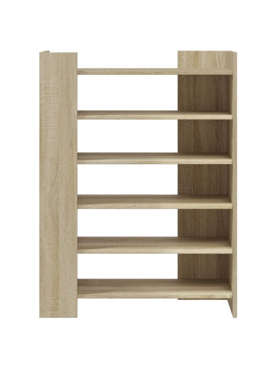 Botník dub sonoma 74,5 x 37,5 x 100 cm kompozitní dřevo