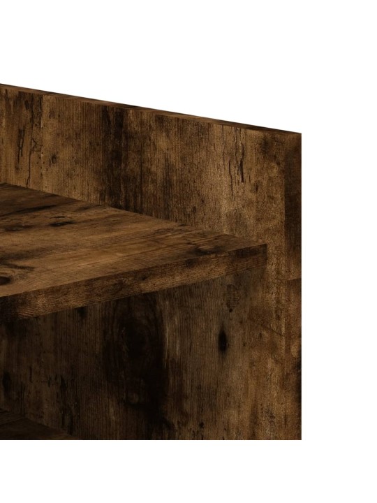Botník kouřový dub 74,5 x 37,5 x 100 cm kompozitní dřevo