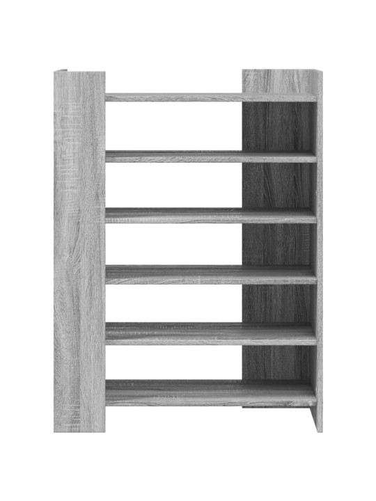 Botník šedý sonoma 74,5 x 37,5 x 100 cm kompozitní dřevo