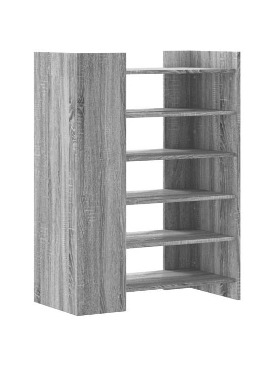 Botník šedý sonoma 74,5 x 37,5 x 100 cm kompozitní dřevo