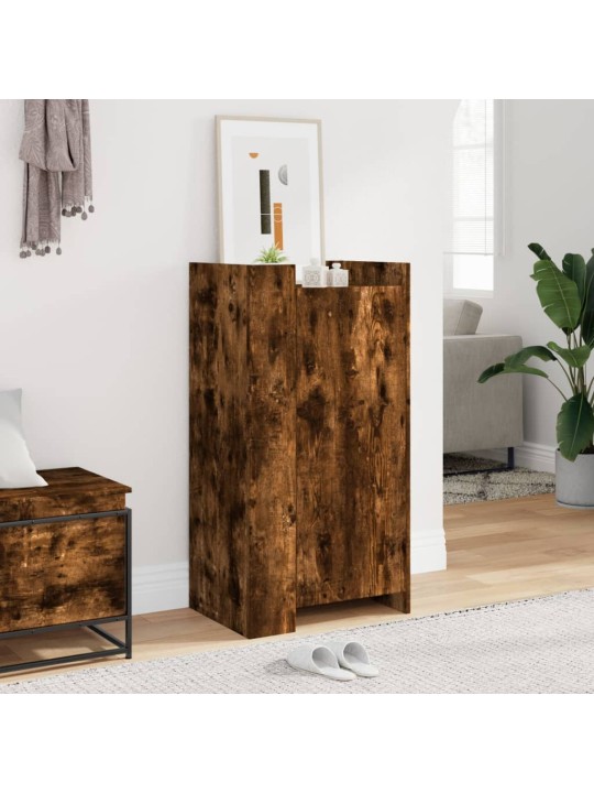Botník kouřový dub 52 x 37,5 x 100 cm kompozitní dřevo