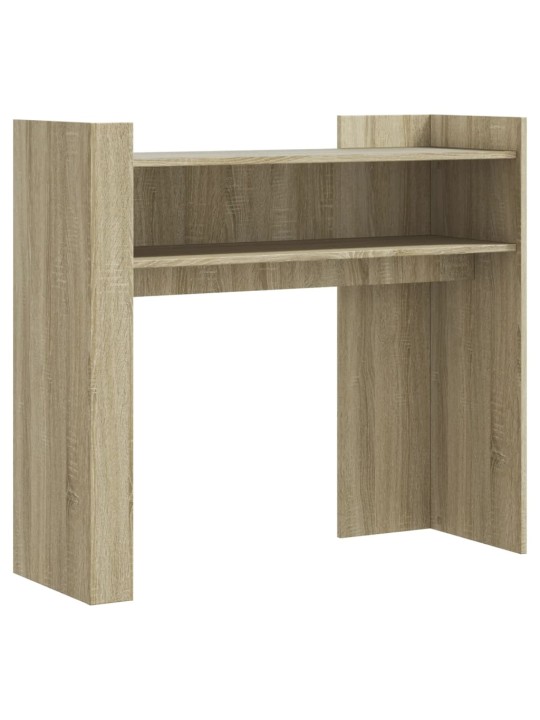 Konzolový stolek dub sonoma 100 x 35 x 90 cm kompozitní dřevo