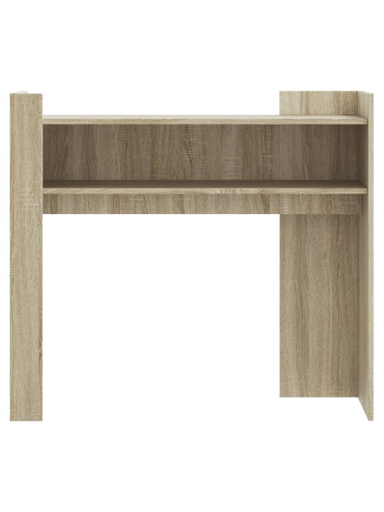 Konzolový stolek dub sonoma 100 x 35 x 90 cm kompozitní dřevo