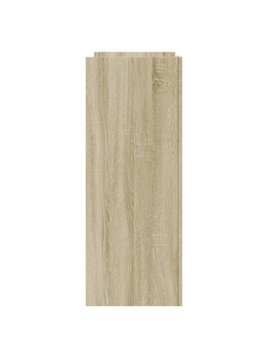 Konzolový stolek dub sonoma 100 x 35 x 90 cm kompozitní dřevo