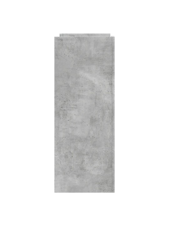 Konzolový stolek betonově šedý 100 x 35 x 90 cm dřevotříska