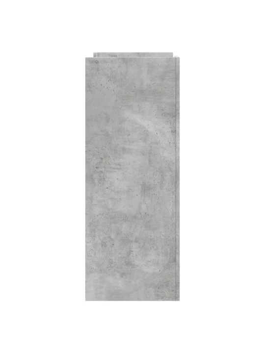 Konzolový stolek betonově šedý 100 x 35 x 90 cm dřevotříska
