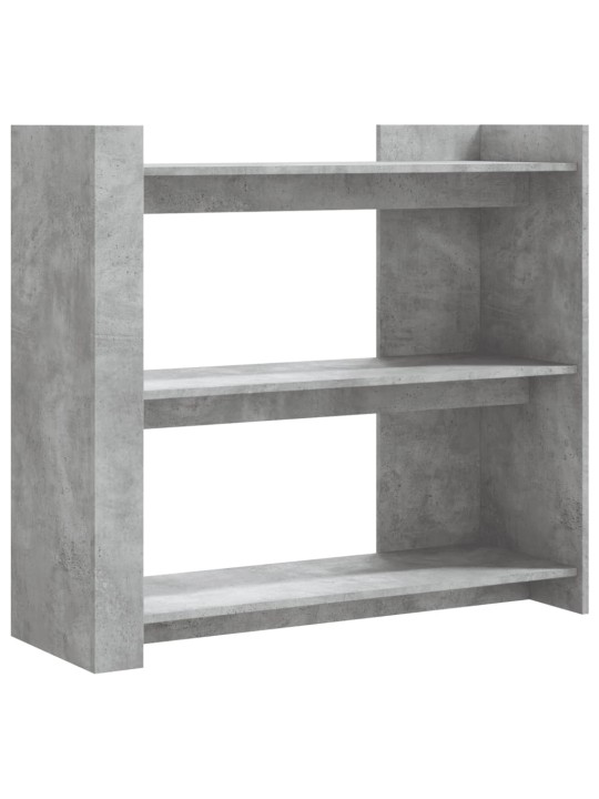 Konzolový stolek betonově šedý 100 x 35 x 90 cm dřevotříska