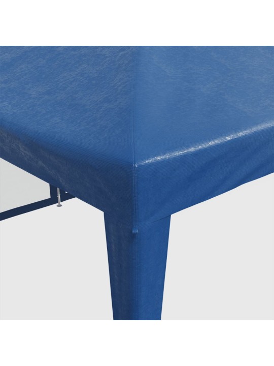 Party stan s 12 síťovanými bočnicemi modrý 8 x 4 m HDPE