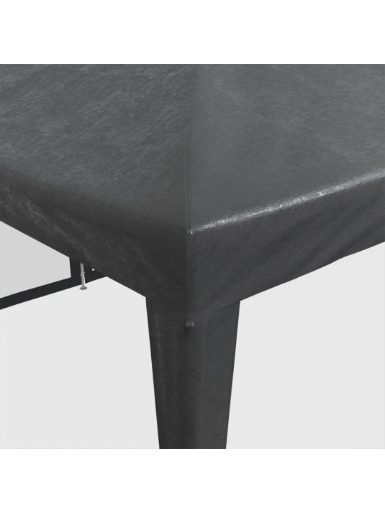 Party stan s 12 síťovanými bočnicemi antracitový 8 x 4 m HDPE