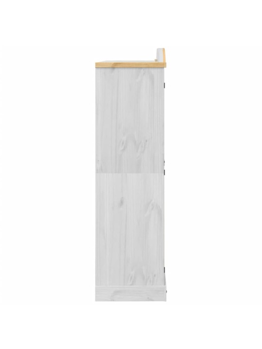 Šatní skříň Corona 151,5 x 52 x 186 cm masivní borové dřevo