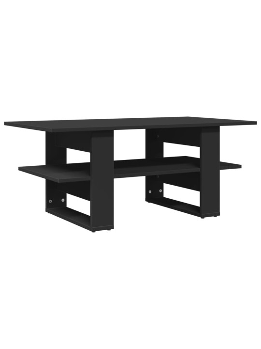 Konferenční stolek černý 102 x 55 x 42 cm kompozitní dřevo