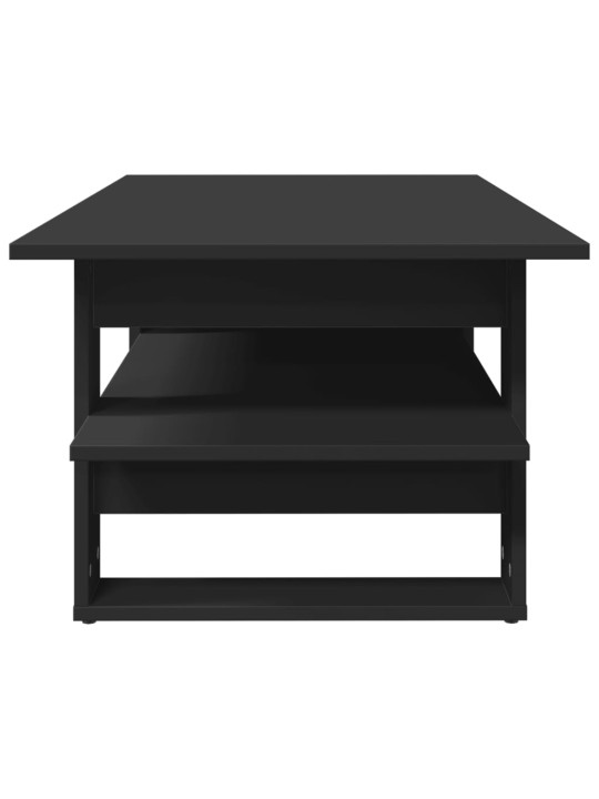 Konferenční stolek černý 102 x 55 x 42 cm kompozitní dřevo