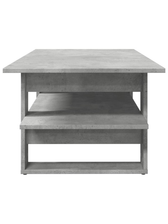 Konferenční stolek betonově šedý 102x55x42 cm kompozitní dřevo