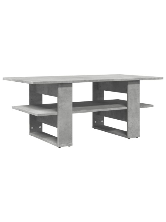 Konferenční stolek betonově šedý 102x55x42 cm kompozitní dřevo