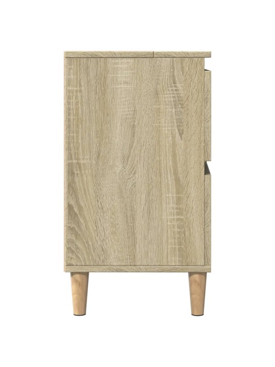 Skříňka pod umyvadlo dub sonoma 80x33x60 cm kompozitní dřevo