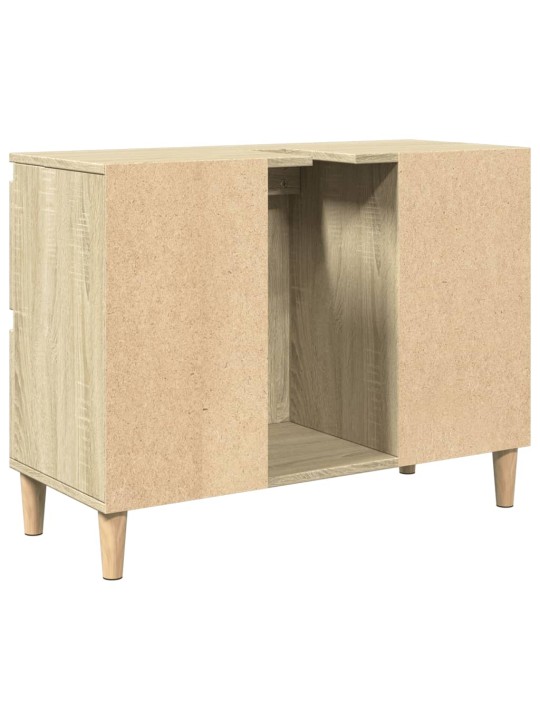 Skříňka pod umyvadlo dub sonoma 80x33x60 cm kompozitní dřevo