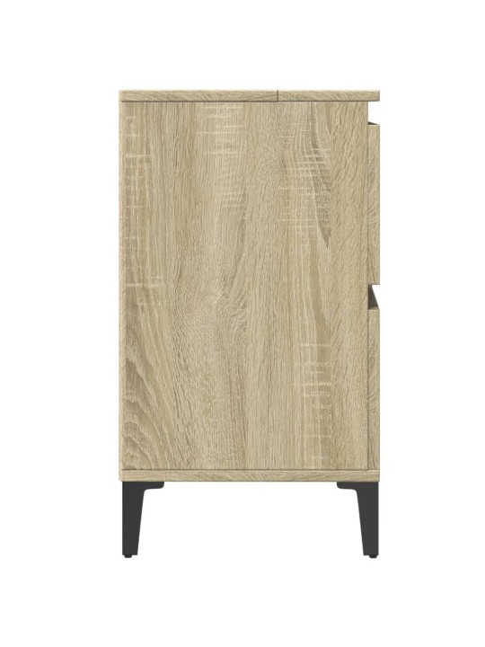 Skříňka pod umyvadlo dub sonoma 80x33x60 cm kompozitní dřevo