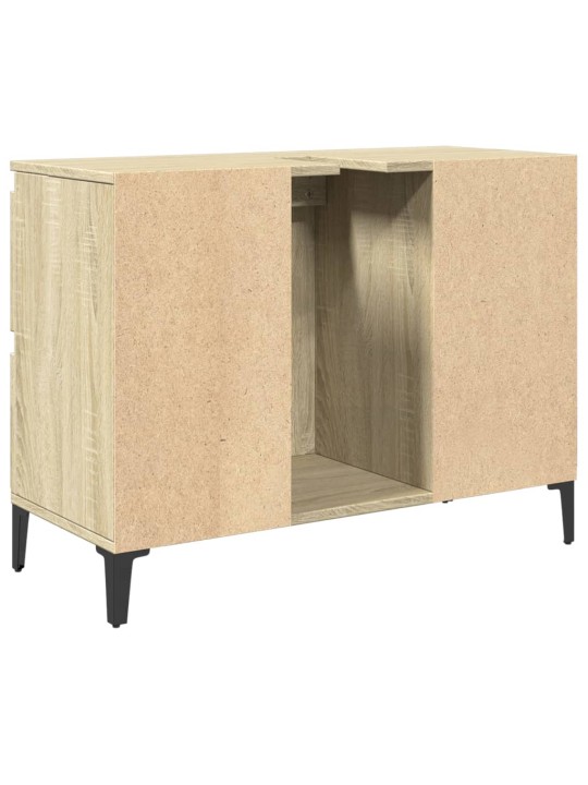 Skříňka pod umyvadlo dub sonoma 80x33x60 cm kompozitní dřevo