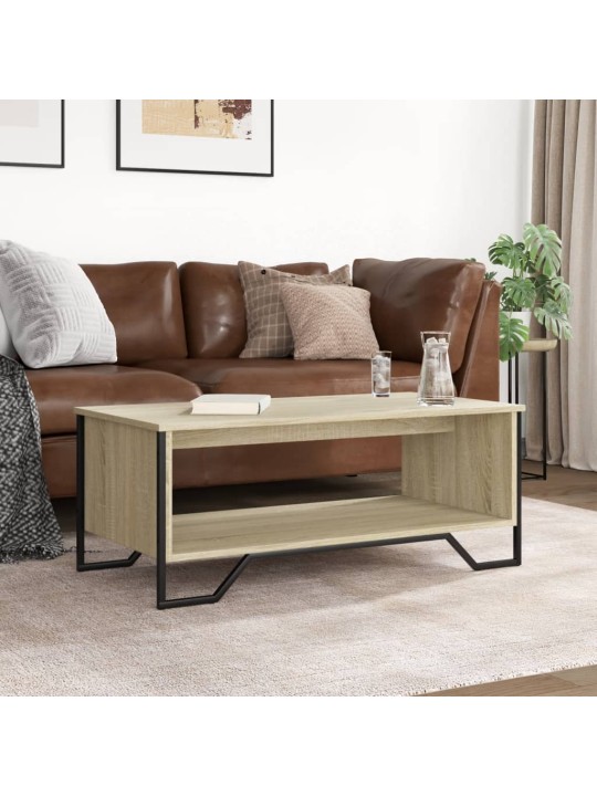 Konferenční stolek dub sonoma 100 x 51 x 40 cm kompozitní dřevo