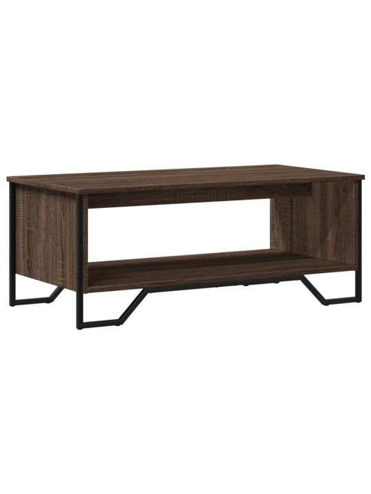 Konferenční stolek hnědý dub 100 x 51 x 40 cm kompozitní dřevo