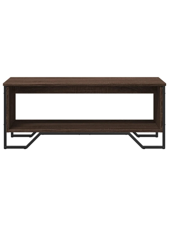 Konferenční stolek hnědý dub 100 x 51 x 40 cm kompozitní dřevo