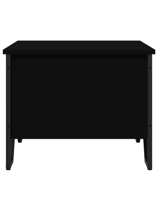 Konferenční stolek černý 75 x 51 x 40 cm kompozitní dřevo