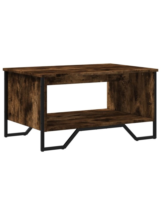 Konferenční stolek kouřový dub 75 x 51 x 40 cm kompozitní dřevo