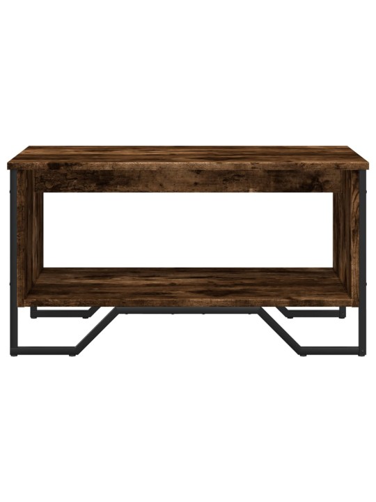 Konferenční stolek kouřový dub 75 x 51 x 40 cm kompozitní dřevo