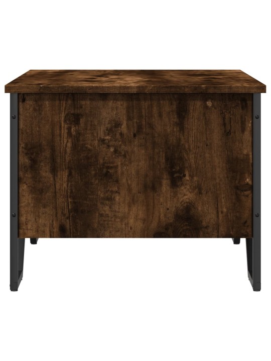 Konferenční stolek kouřový dub 75 x 51 x 40 cm kompozitní dřevo