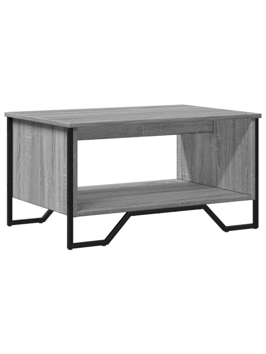Konferenční stolek šedý sonoma 75 x 51 x 40 cm kompozitní dřevo