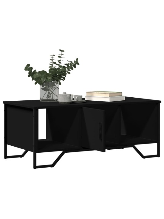 Konferenční stolek černý 100 x 51 x 40 cm kompozitní dřevo