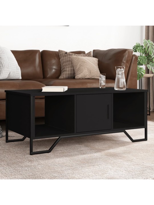 Konferenční stolek černý 100 x 51 x 40 cm kompozitní dřevo