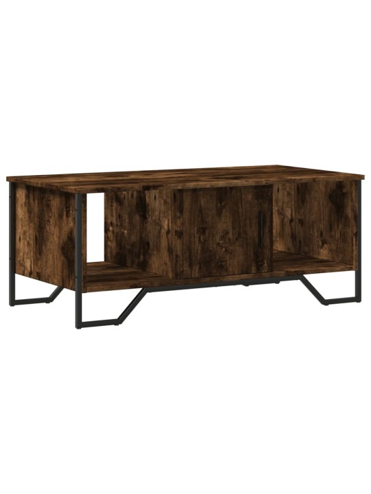 Konferenční stolek kouřový dub 100x51x40 cm kompozitní dřevo