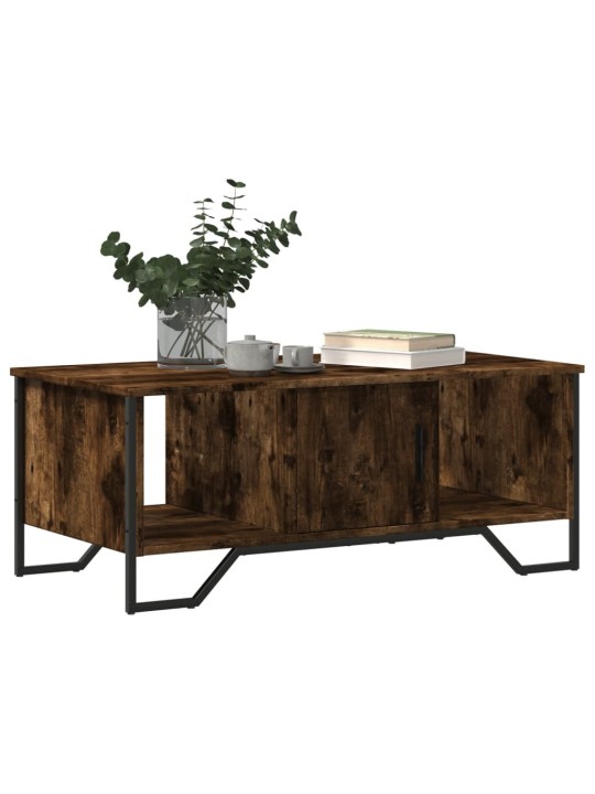 Konferenční stolek kouřový dub 100x51x40 cm kompozitní dřevo