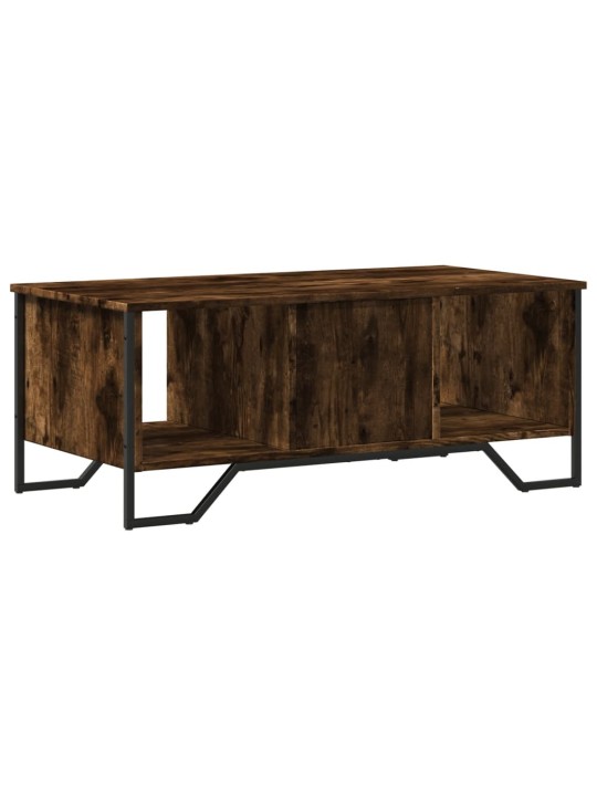 Konferenční stolek kouřový dub 100x51x40 cm kompozitní dřevo