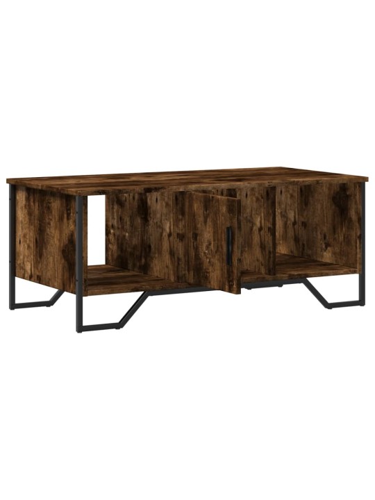 Konferenční stolek kouřový dub 100x51x40 cm kompozitní dřevo