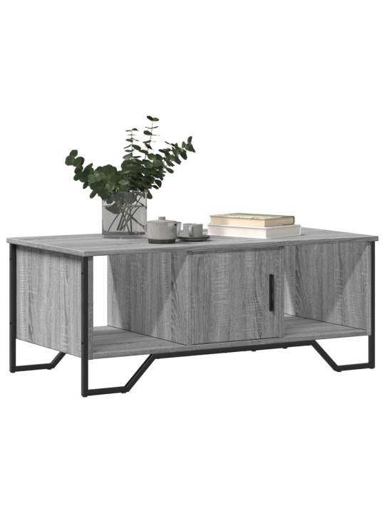 Konferenční stolek šedý sonoma 100x51x40 cm kompozitní dřevo